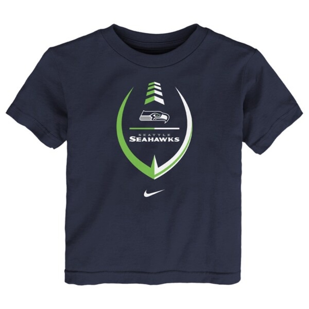 NFL shop x Toddler Nike - Seattle Seahawks Football T-Shirt - 4T